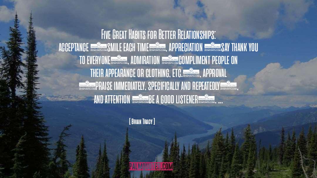 Acceptance quotes by Brian Tracy