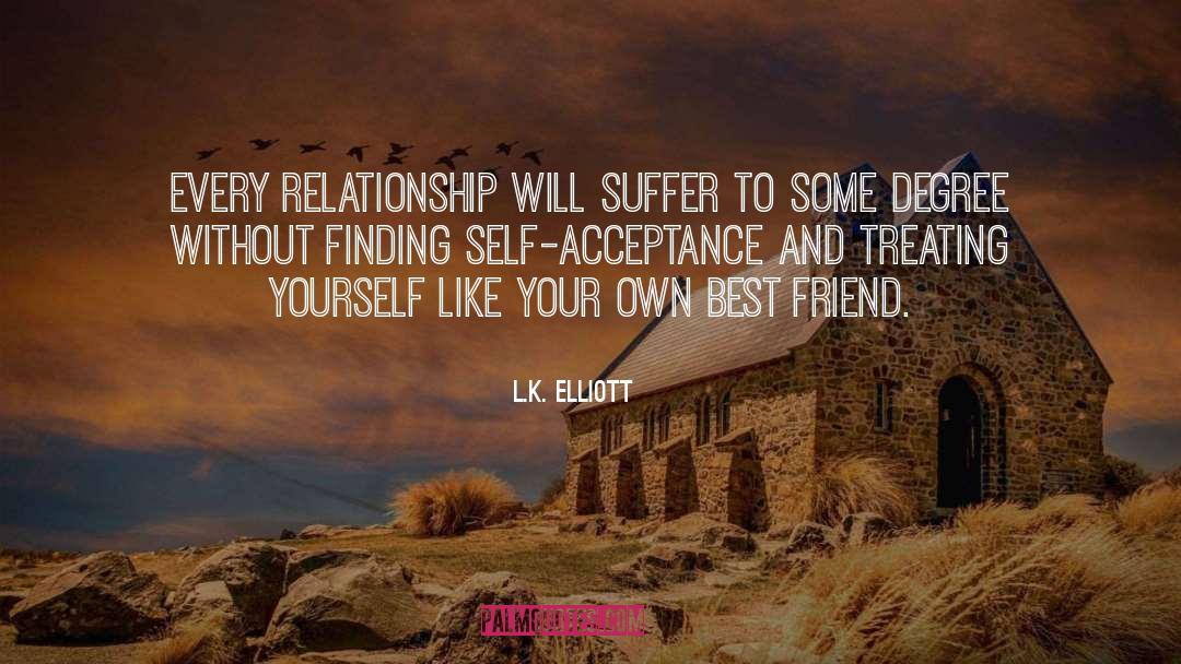 Acceptance quotes by L.K. Elliott