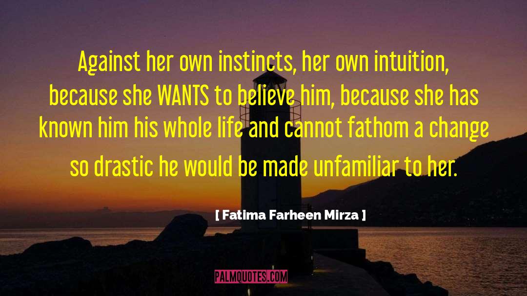 Accepting Change quotes by Fatima Farheen Mirza