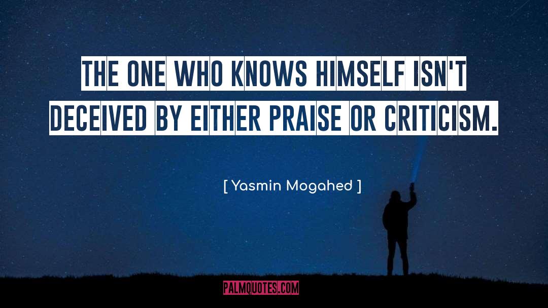 Accepting Criticism quotes by Yasmin Mogahed