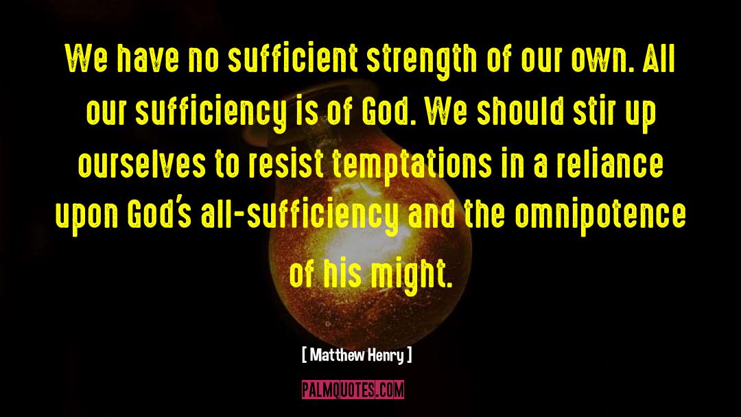 Accepting God quotes by Matthew Henry