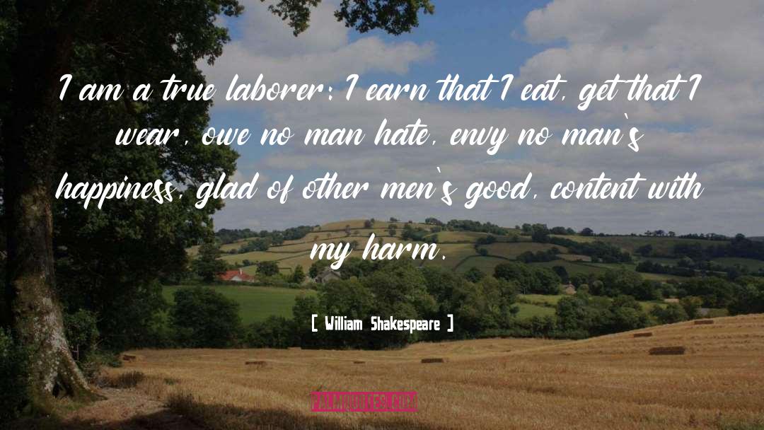 Accepting Happiness quotes by William Shakespeare