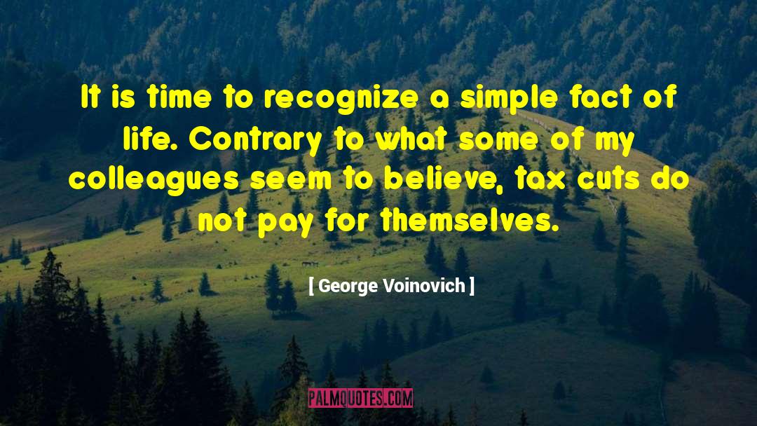Accepting Life For What It Is quotes by George Voinovich