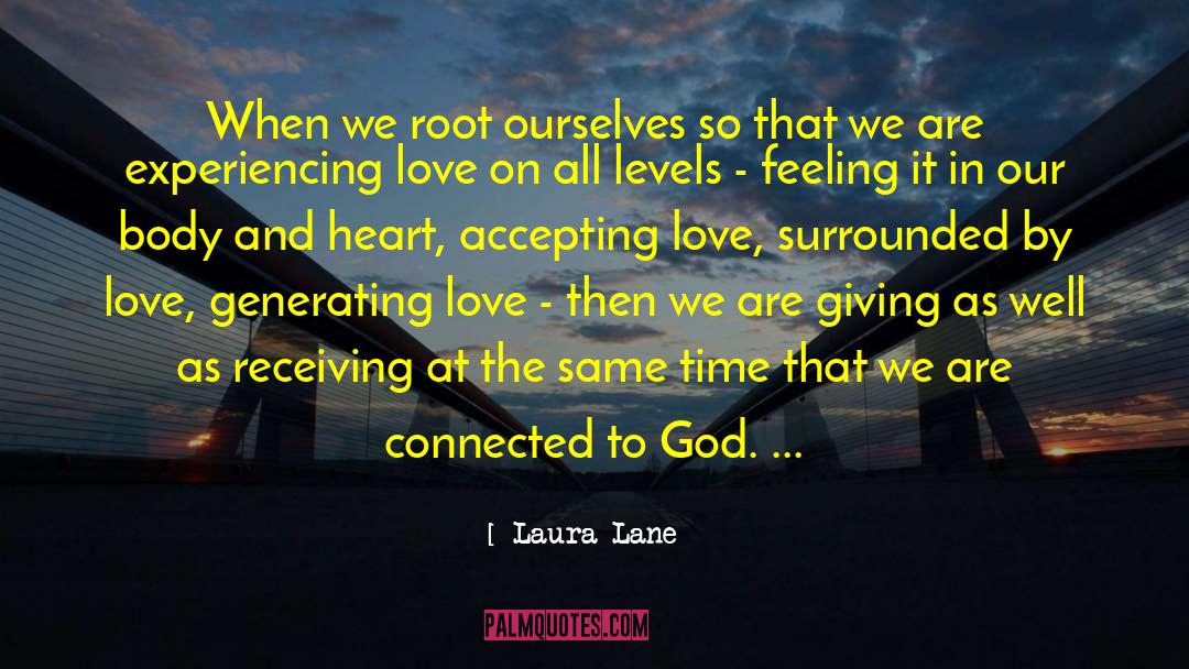 Accepting Love quotes by Laura Lane