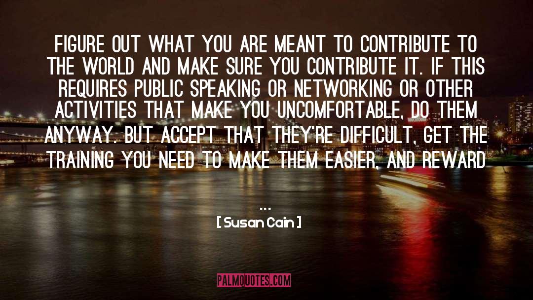 Accepting quotes by Susan Cain
