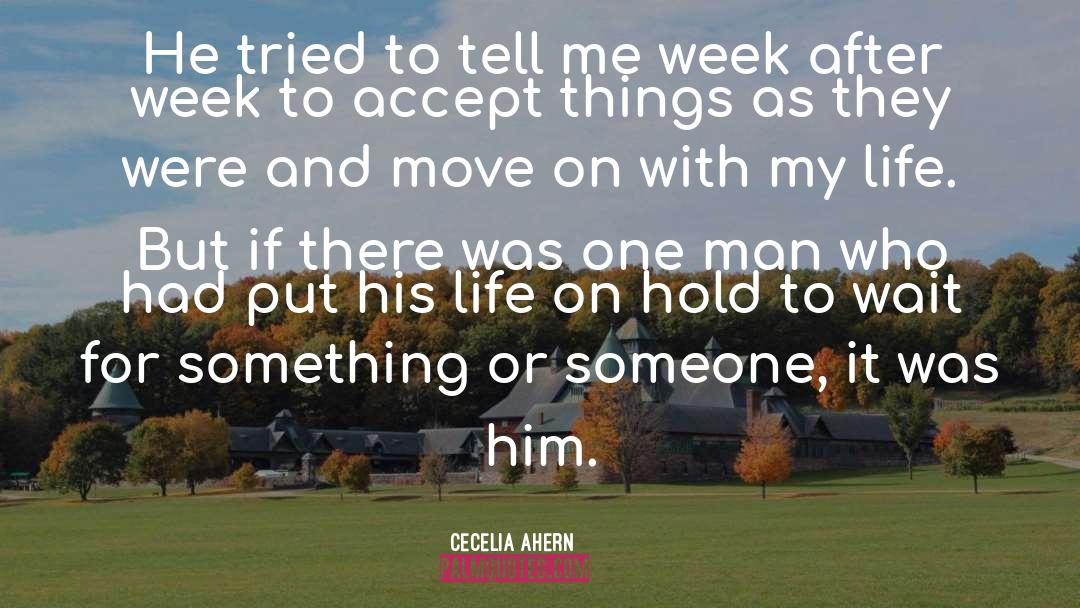 Accepting quotes by Cecelia Ahern