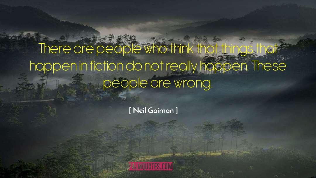 Accepting Reality quotes by Neil Gaiman