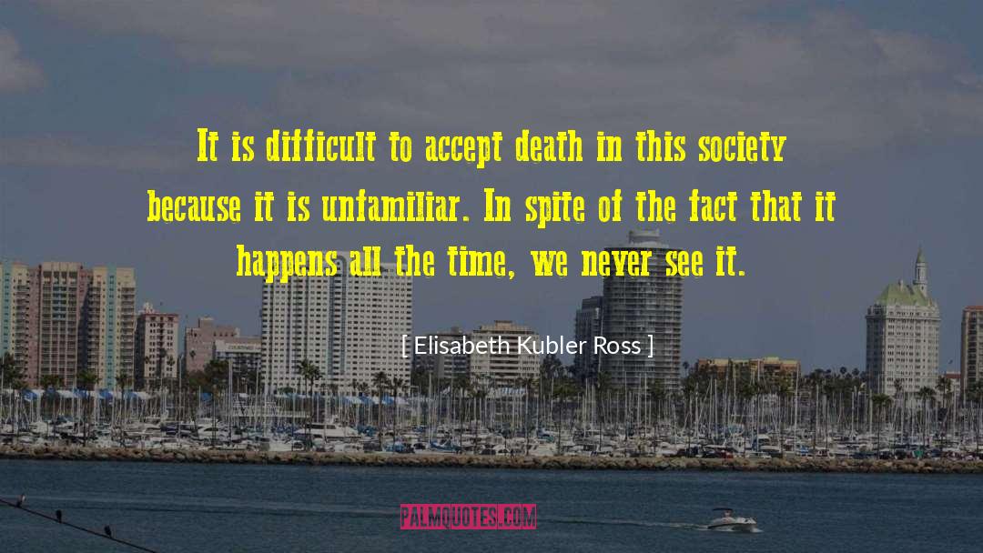 Accepting Responsibility quotes by Elisabeth Kubler Ross