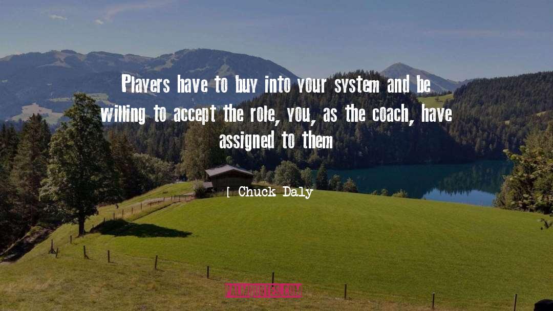 Accepting Your Worth quotes by Chuck Daly