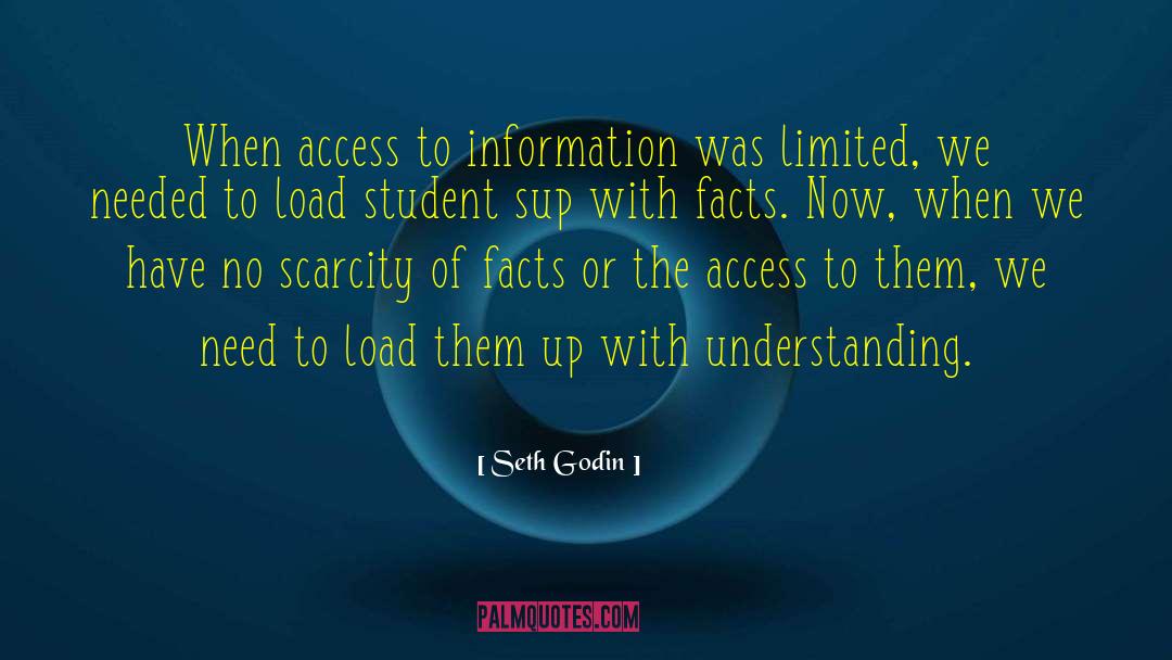 Access To Information quotes by Seth Godin