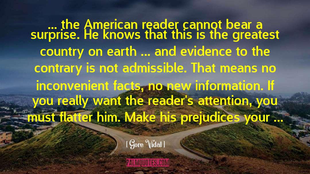 Access To Information quotes by Gore Vidal