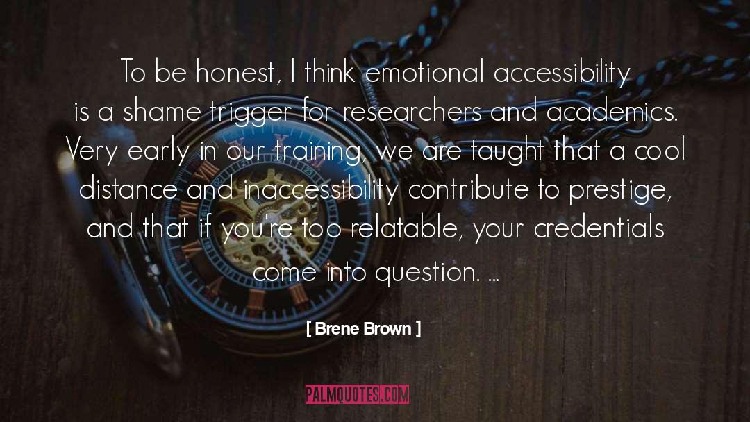 Accessibility quotes by Brene Brown
