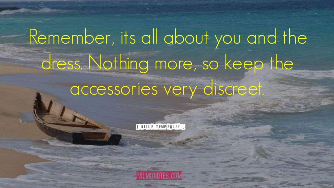 Accessories quotes by Alice Temperley