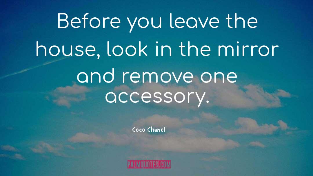 Accessory quotes by Coco Chanel