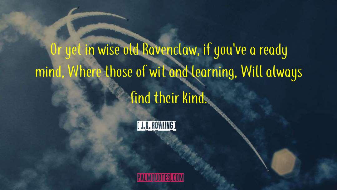 Accidence Learning quotes by J.K. Rowling