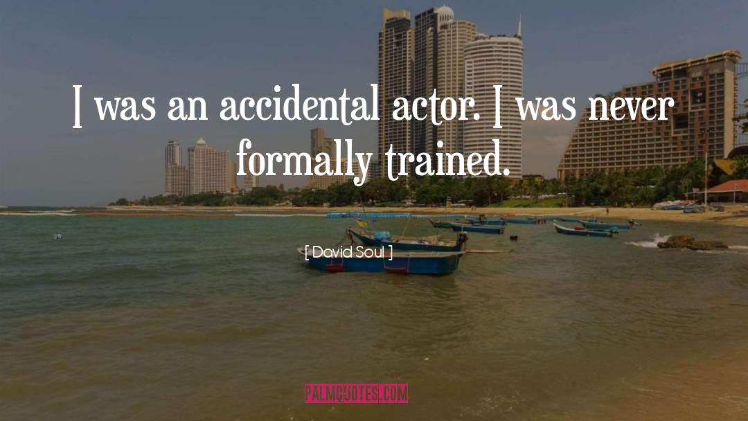 Accidental Injuries quotes by David Soul