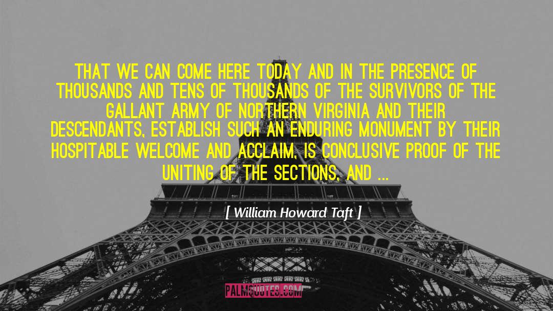 Acclaim quotes by William Howard Taft