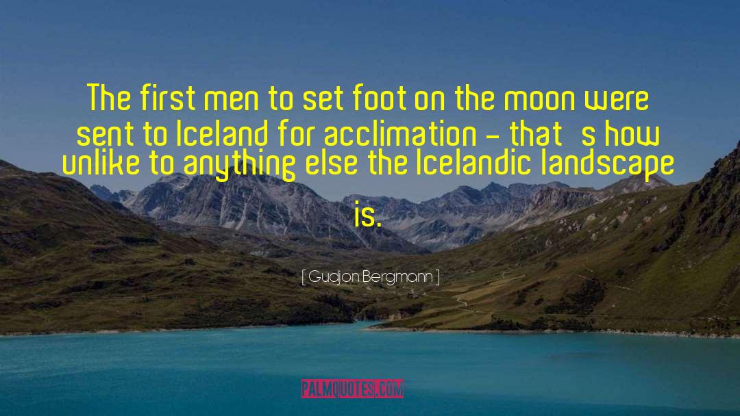 Acclimation quotes by Gudjon Bergmann