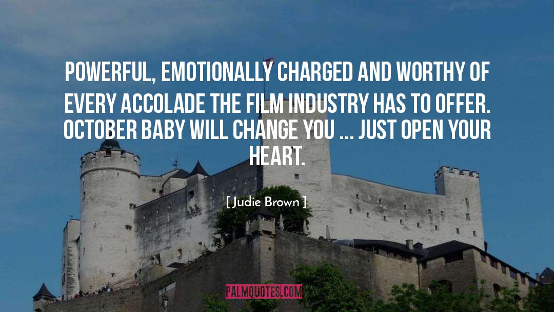 Accolade quotes by Judie Brown