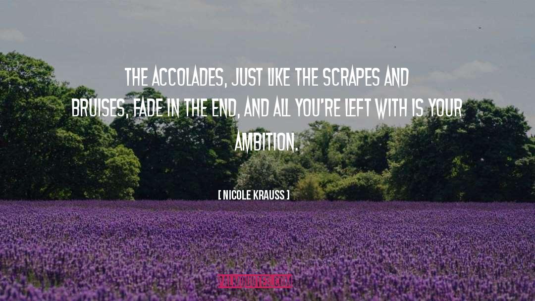 Accolades quotes by Nicole Krauss
