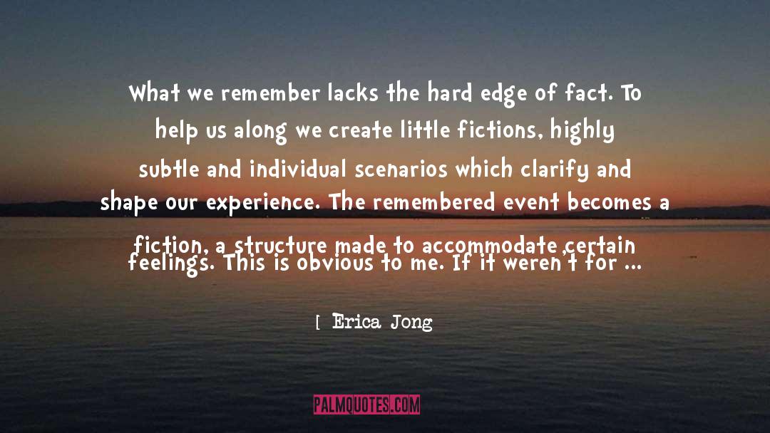 Accommodate quotes by Erica Jong