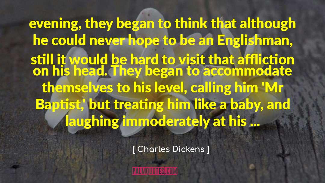 Accommodate quotes by Charles Dickens