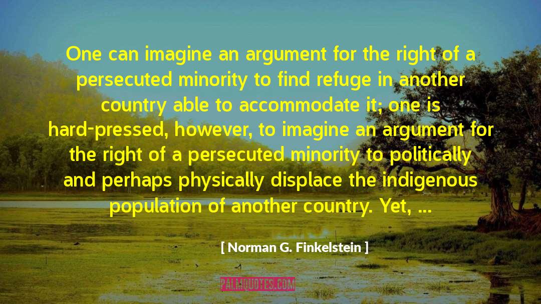 Accommodate quotes by Norman G. Finkelstein