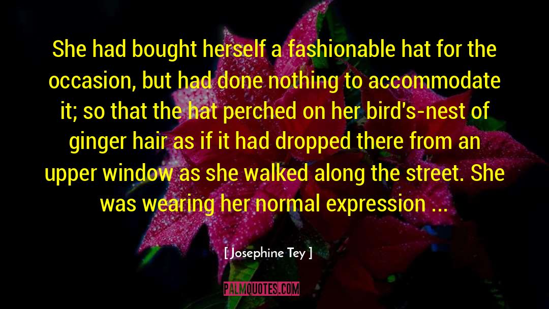 Accommodate quotes by Josephine Tey
