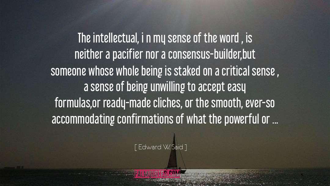 Accommodating Synonyms quotes by Edward W. Said