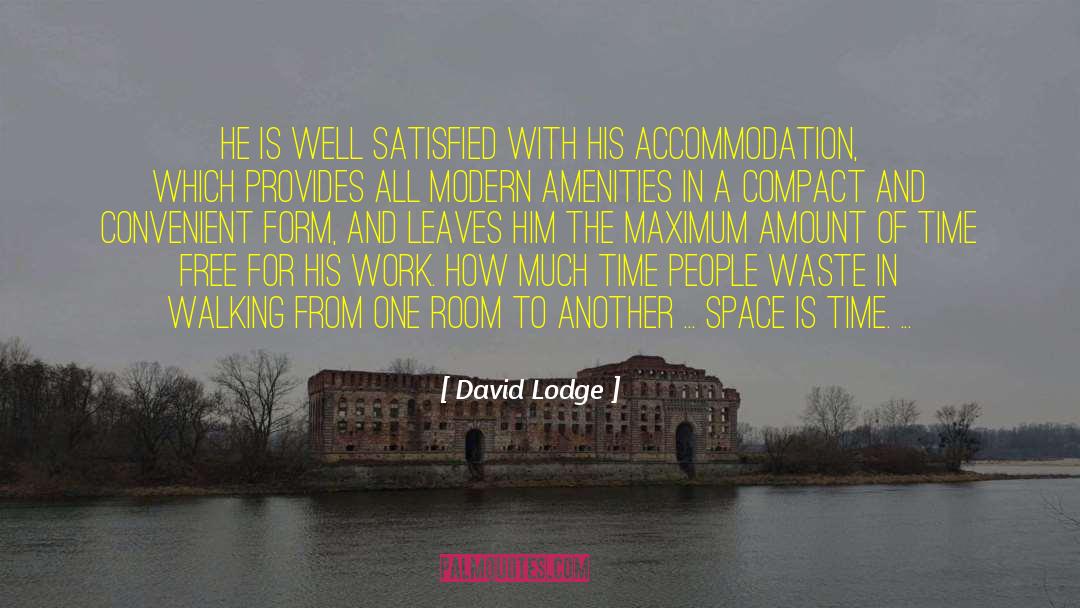 Accommodation quotes by David Lodge