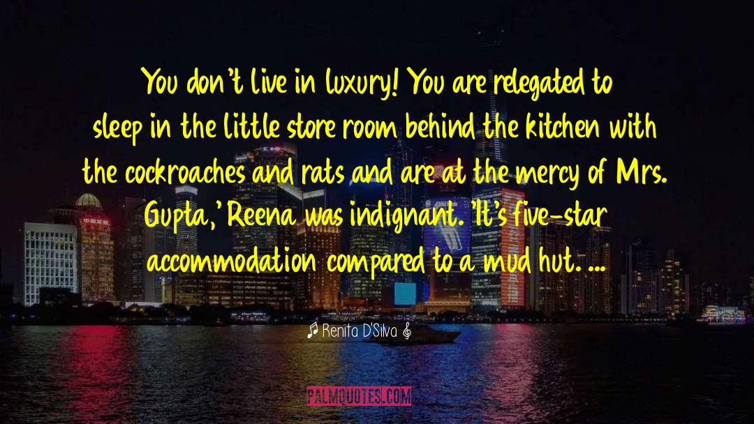 Accommodation quotes by Renita D'Silva