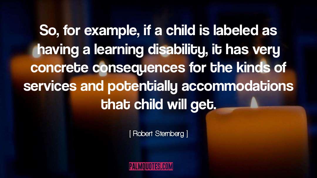 Accommodations quotes by Robert Sternberg