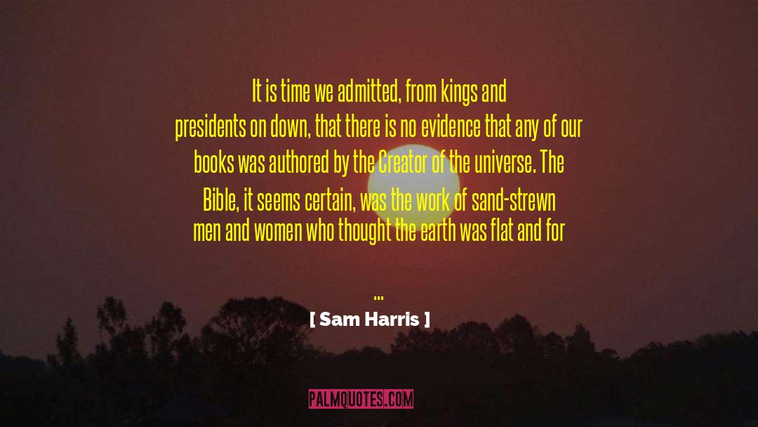 Accommodations quotes by Sam Harris