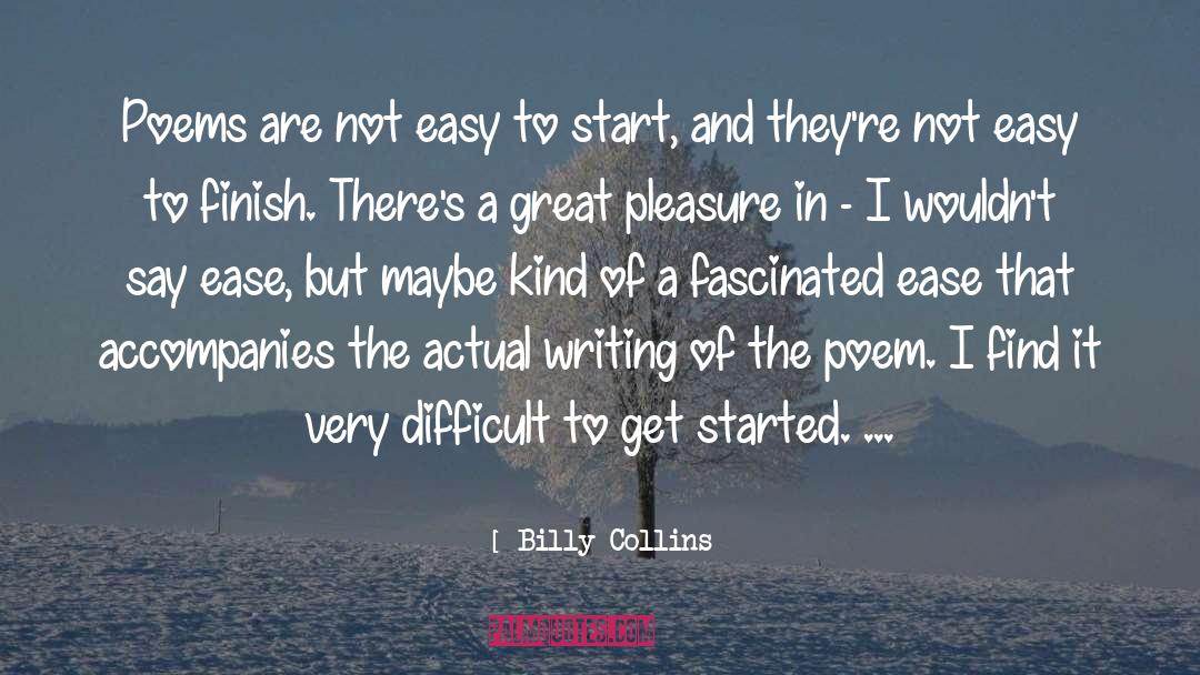 Accompany quotes by Billy Collins