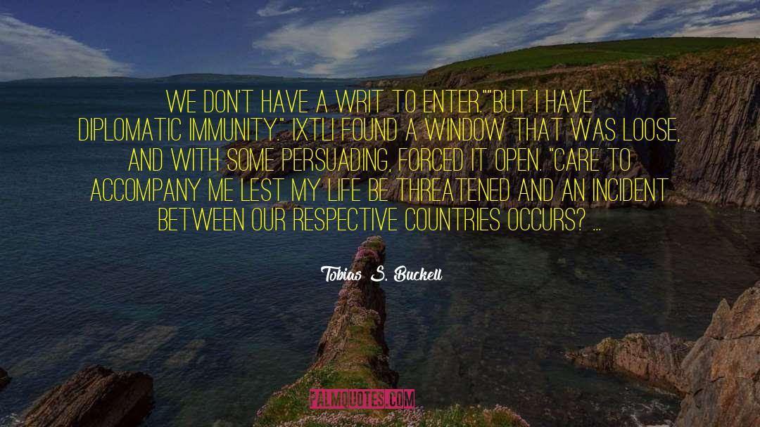 Accompany Us quotes by Tobias S. Buckell