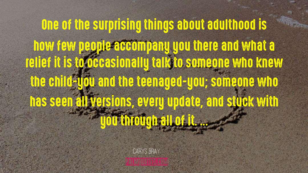 Accompany You quotes by Carys Bray