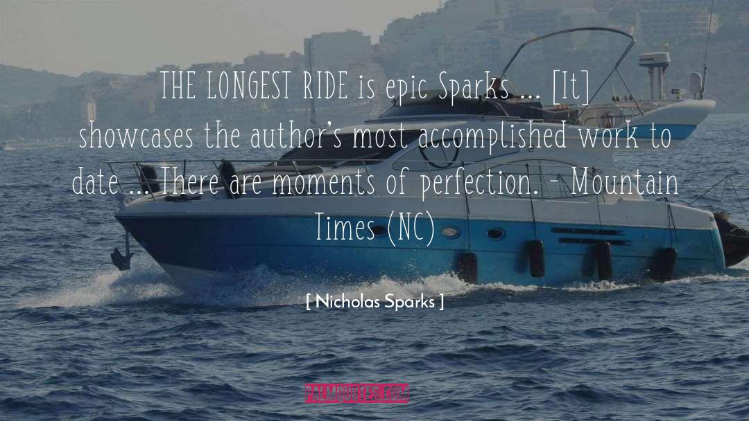 Accomplished quotes by Nicholas Sparks