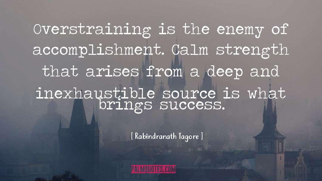 Accomplishment quotes by Rabindranath Tagore