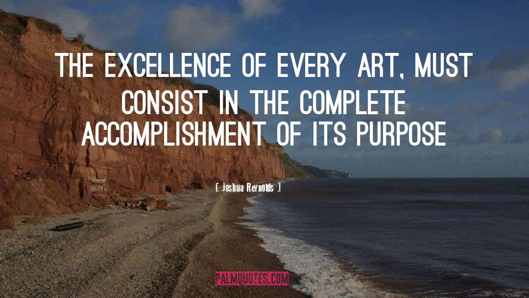 Accomplishment quotes by Joshua Reynolds