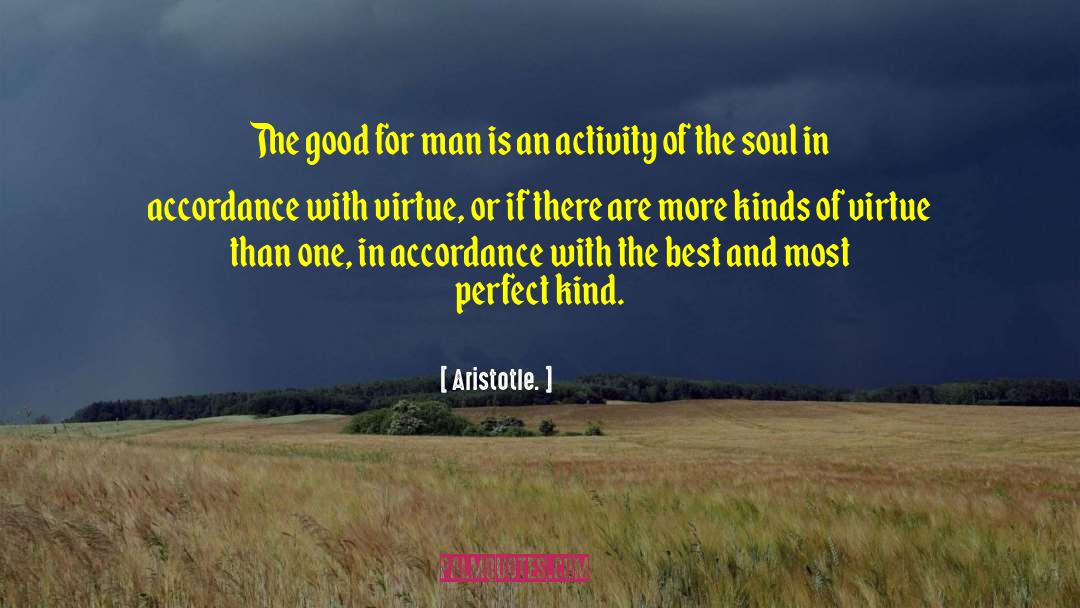 Accordance quotes by Aristotle.
