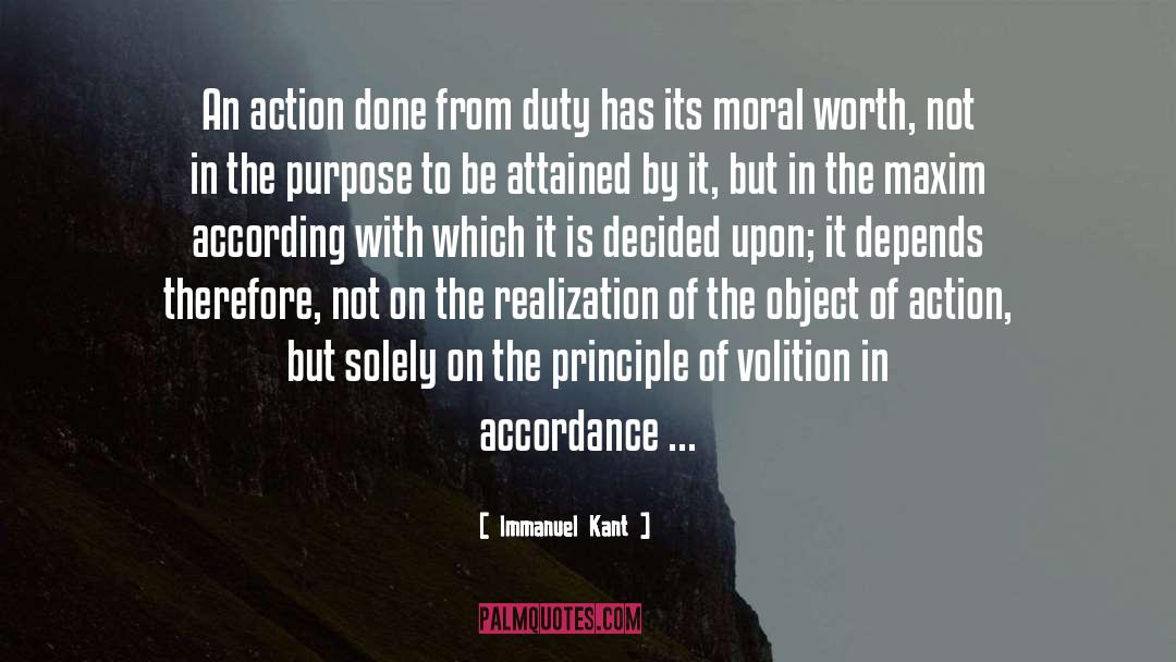 Accordance quotes by Immanuel Kant
