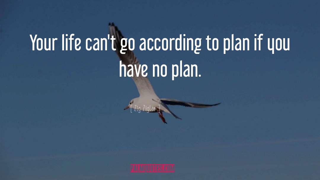 According To Plan quotes by Zig Ziglar