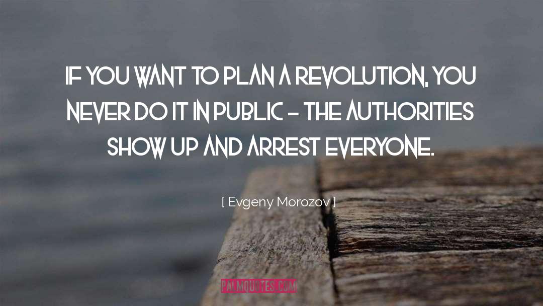 According To Plan quotes by Evgeny Morozov