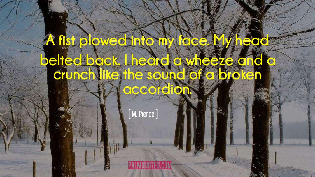 Accordion quotes by M. Pierce