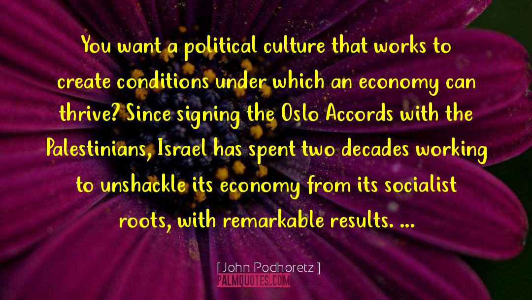 Accords quotes by John Podhoretz