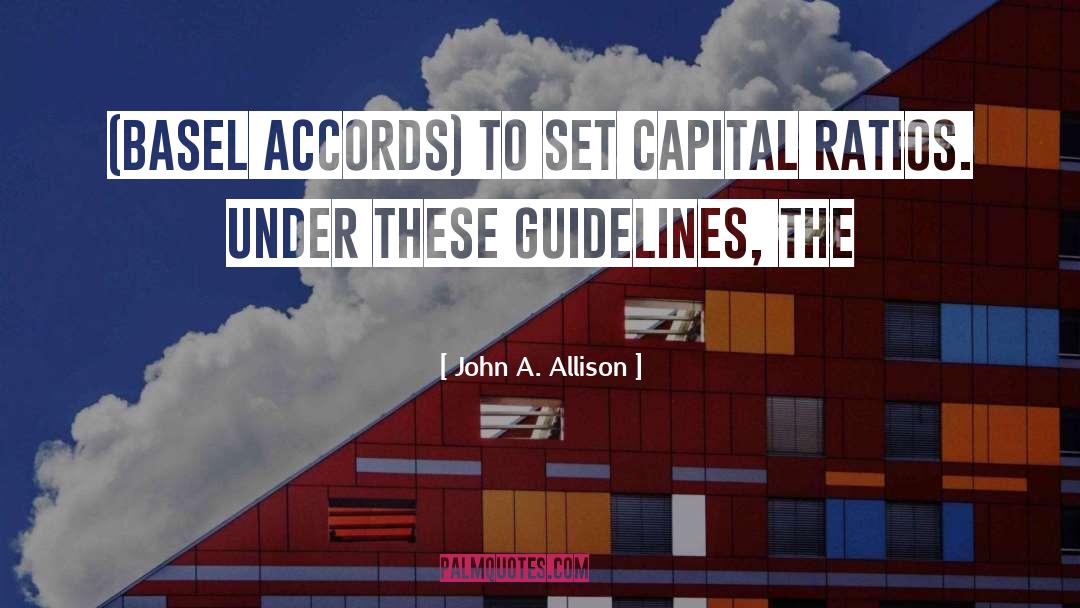 Accords quotes by John A. Allison