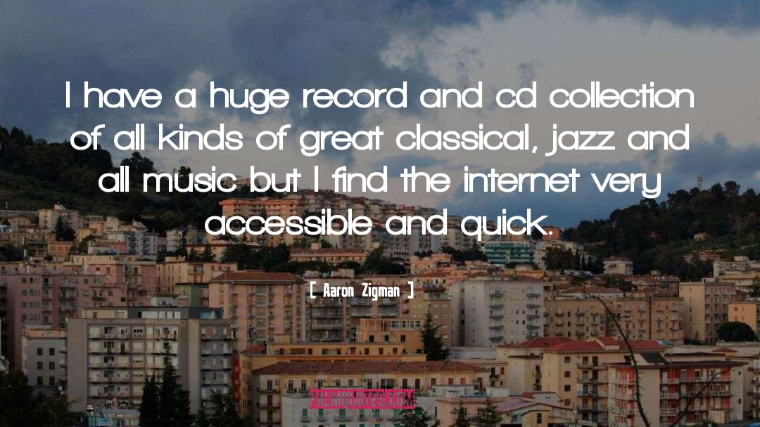 Accorsi Music Cd quotes by Aaron Zigman