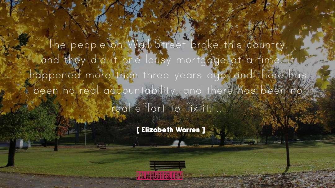 Accountability quotes by Elizabeth Warren