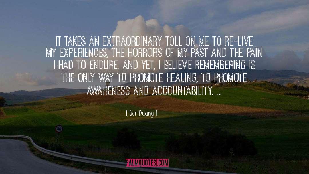 Accountability quotes by Ger Duany