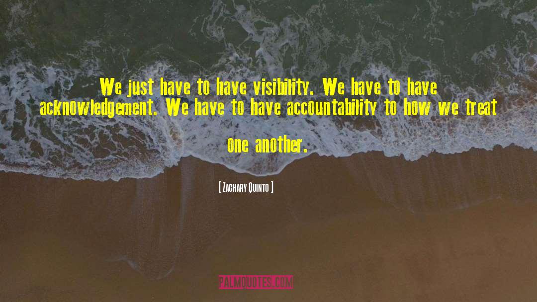 Accountability quotes by Zachary Quinto